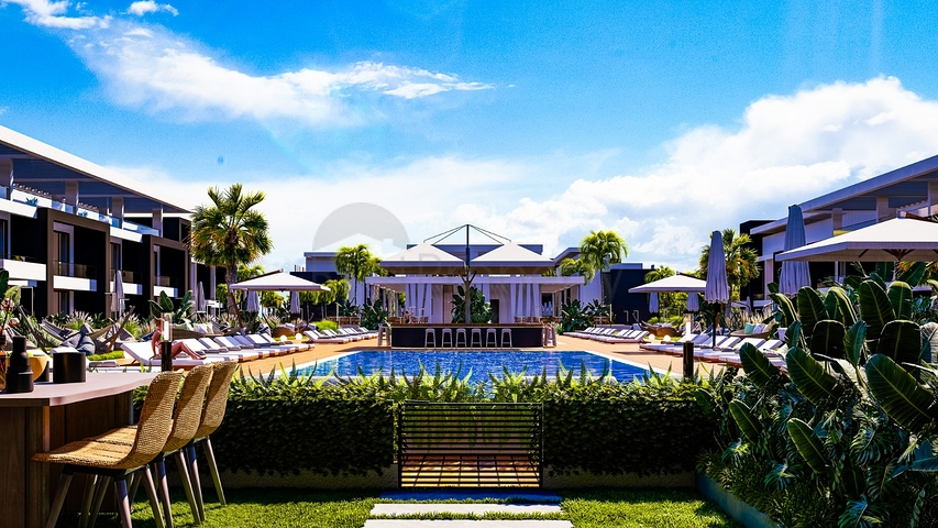 Апартаменты у самого моря в районе Искеле