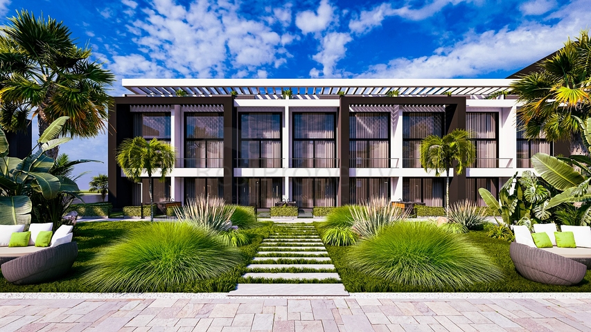 Апартаменты у самого моря в районе Искеле