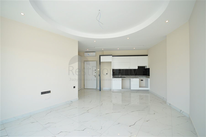 Квартира 1+1 у самого берега моря в районе Каргыджак