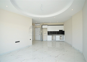 Квартира 1+1 у самого берега моря в районе Каргыджак