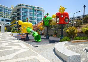 Квартира 1+1 у самого берега моря в районе Каргыджак