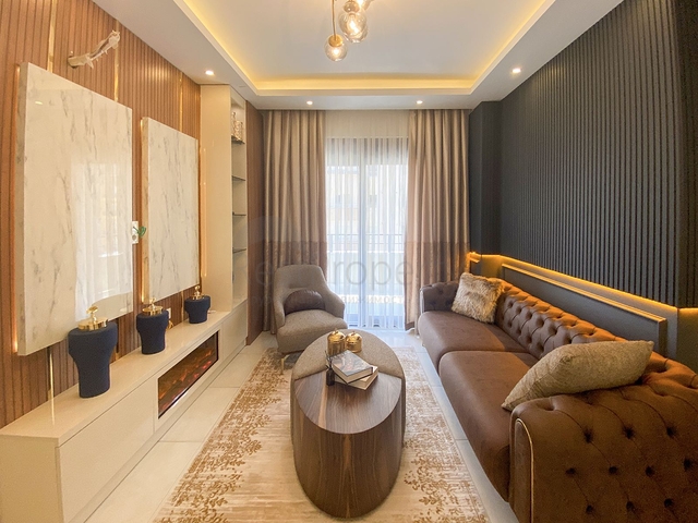 Линейная квартира 3+1 в популярном районе Махмутлар