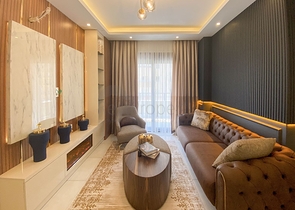 Линейная квартира 3+1 в популярном районе Махмутлар