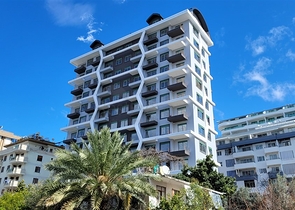 Квартира 1+1 с превосходной инфраструктурой в районе Махмутлар