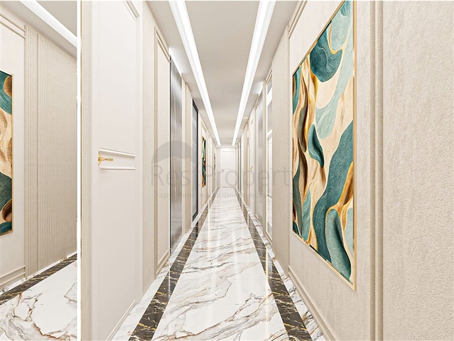 Новый проект на этапе строительства в 800 м от моря в районе Оба