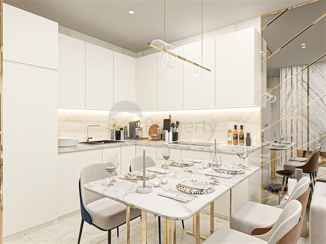 Новый проект на этапе строительства в 800 м от моря в районе Оба