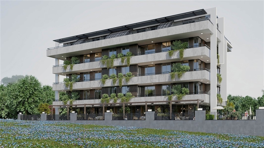 Проект для любителей тишины и спокойствия в центре Алании 