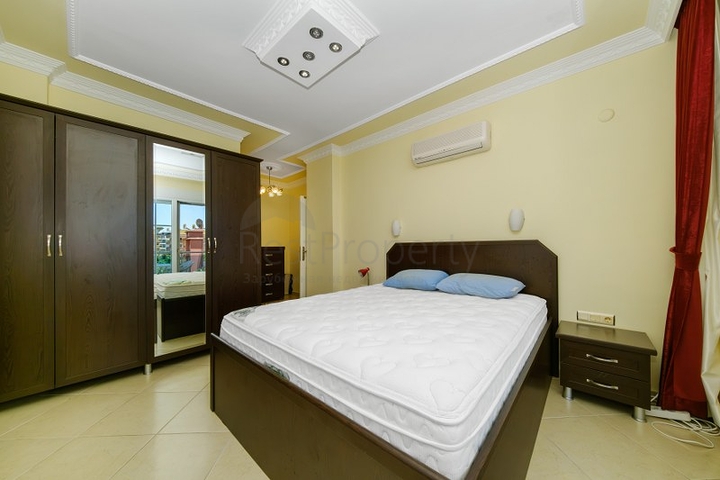 Квартира 2+1 в районе Джикджили с просторным балконом