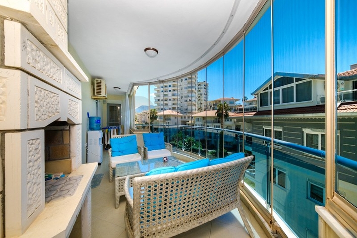 Квартира 2+1 в районе Джикджили с просторным балконом