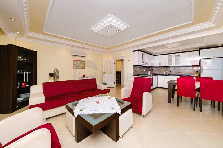 Квартира 2+1 в районе Джикджили с просторным балконом