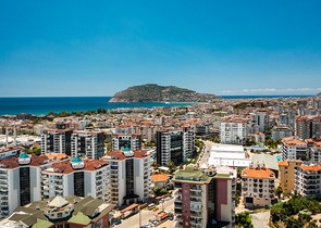 Квартира 2+1 в районе Джикджили с просторным балконом