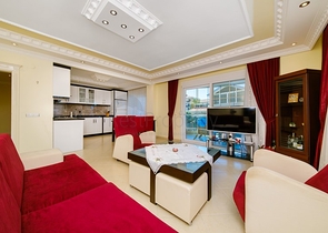 Квартира 2+1 в районе Джикджили с просторным балконом