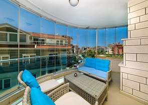 Квартира 2+1 в районе Джикджили с просторным балконом