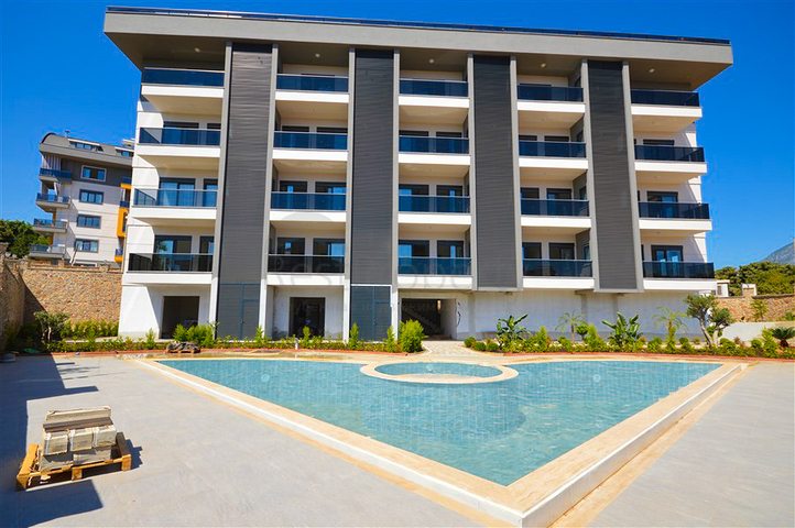 Двухкомнатная меблированная квартира в районе Оба