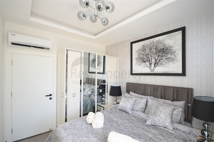 Двухкомнатная меблированная квартира в районе Оба