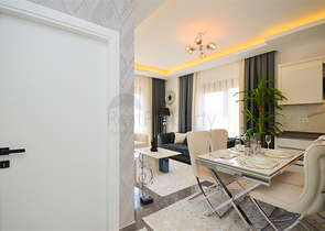 Двухкомнатная меблированная квартира в районе Оба