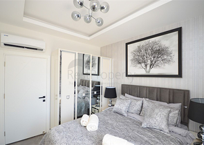 Двухкомнатная меблированная квартира в районе Оба