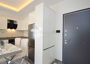 Двухкомнатная меблированная квартира в районе Оба