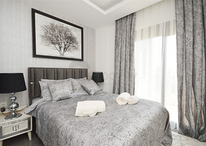 Двухкомнатная меблированная квартира в районе Оба