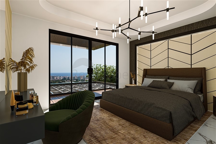 Уникальный проект виллы 5+1 в районе Кестель