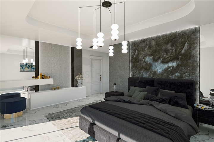 Уникальный проект виллы 5+1 в районе Кестель