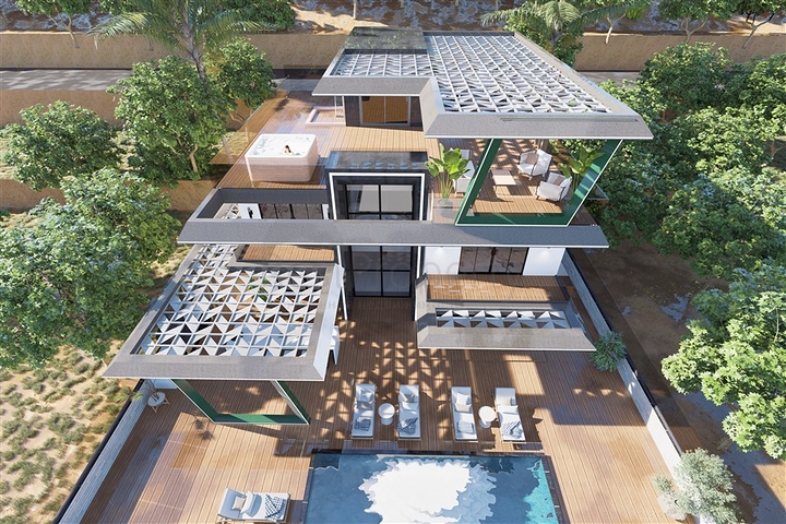 Уникальный проект виллы 5+1 в районе Кестель