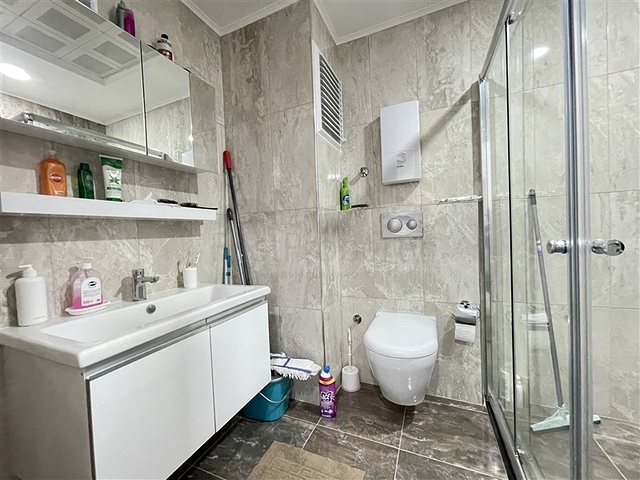 Двухкомнатная светлая квартира в районе с лучшим песчаным пляжем в Авсалларе