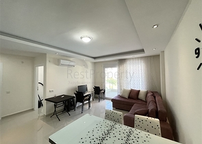 Двухкомнатная светлая квартира в районе с лучшим песчаным пляжем в Авсалларе