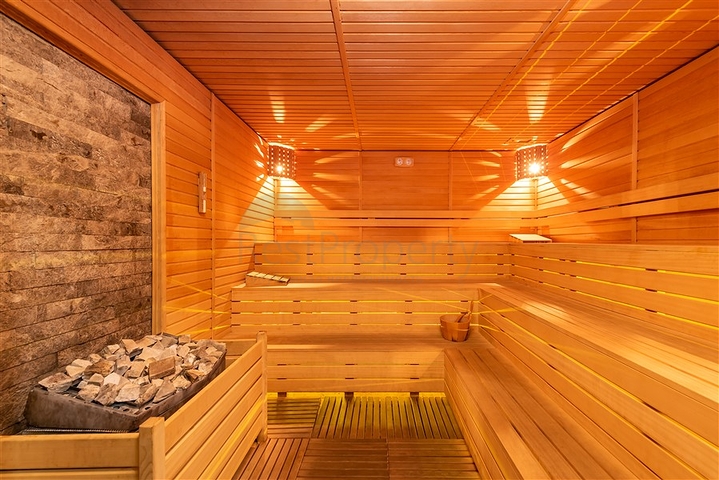 Квартира 1+1 в популярном жилом комплексе в районе Авсаллар