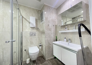 Квартира 1+1 в популярном жилом комплексе в районе Авсаллар