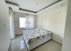 Квартира 1+1 в популярном жилом комплексе в районе Авсаллар