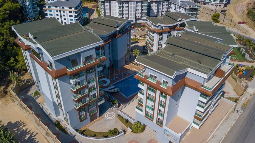 Апартаменты 1+1 в 400 метрах от моря в Каргыджаке