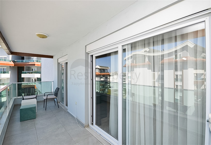 Апартаменты 1+1 в 400 метрах от моря в Каргыджаке