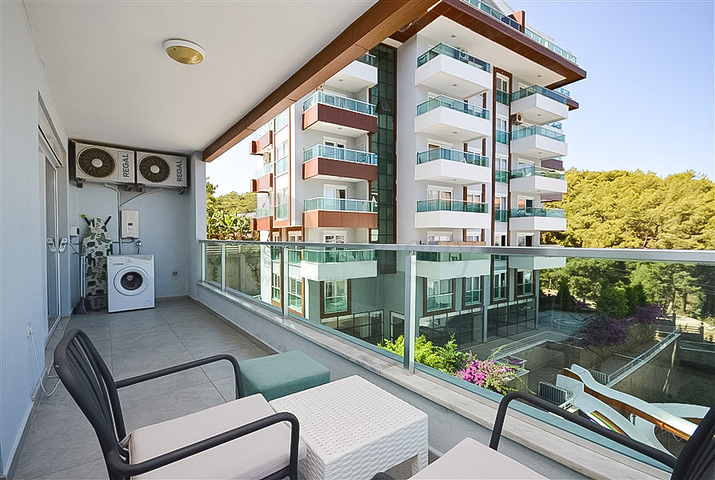 Апартаменты 1+1 в 400 метрах от моря в Каргыджаке