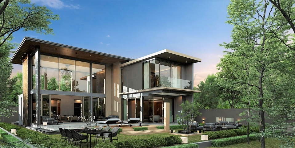 Виллы в престижном районе Банг Тао