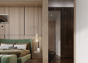 Двухкомнатная квартира в новом комплексе района Тосмур