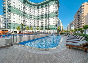 Меблированная квартира планировкой 2+1 в популярном районе Махмутлар