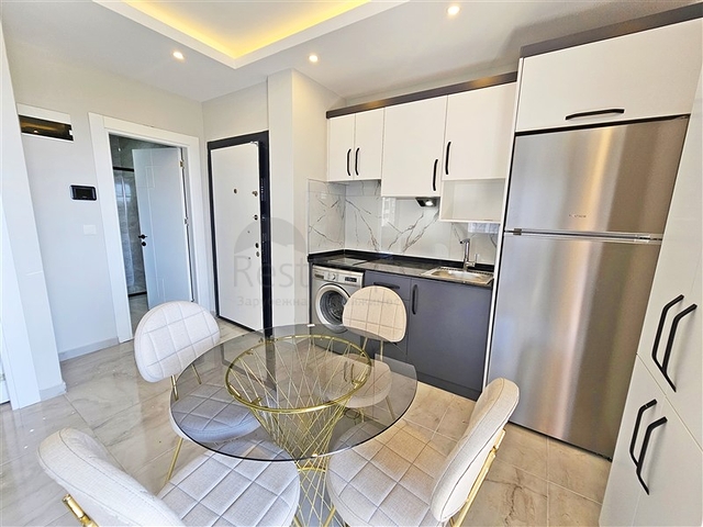 Квартира 1+1 на первой линии в районе Каргыджак