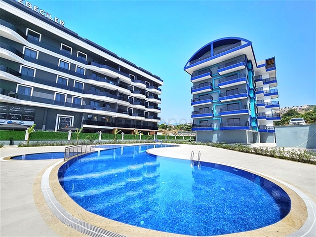 Квартира 1+1 на первой линии в районе Каргыджак