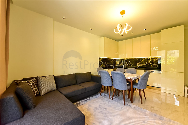 Квартира 1+1 в шикарном комплексе в пешей доступности от моря