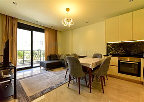 Квартира 1+1 в шикарном комплексе в пешей доступности от моря