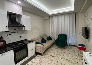 Квартира 1+1 в новом комплексе в Газипаша в 600 м от моря