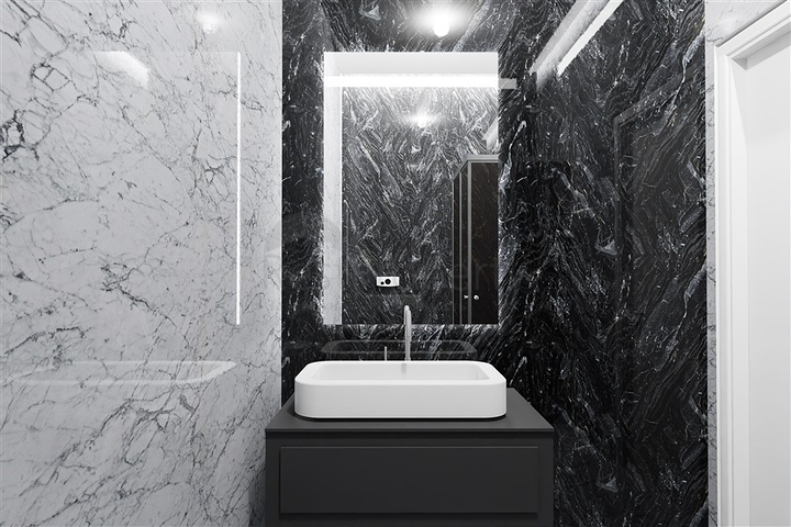 Жилой комплекс на этапе строительства в районе Демирташ