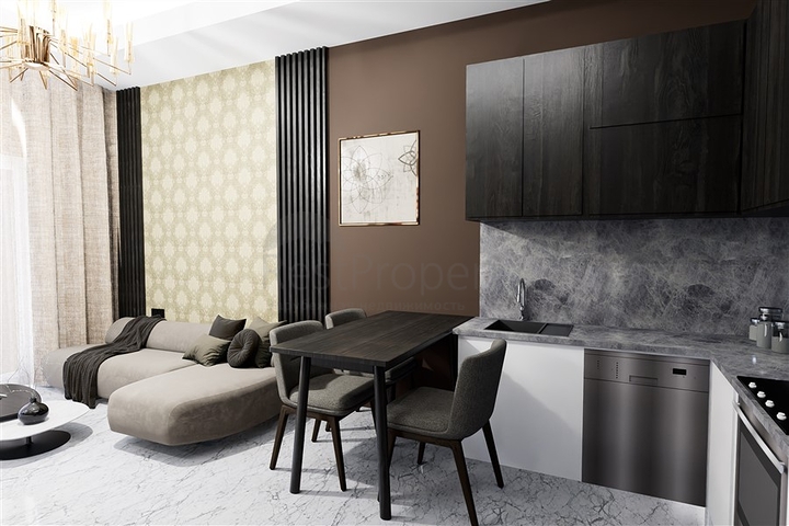 Жилой комплекс на этапе строительства в районе Демирташ