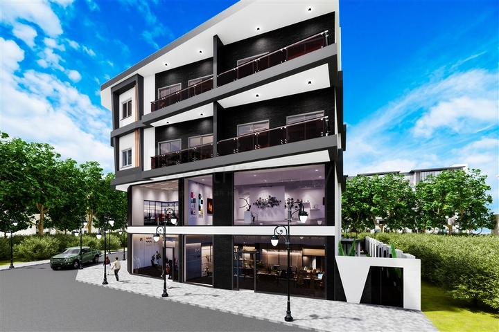 Жилой комплекс на этапе строительства в районе Демирташ