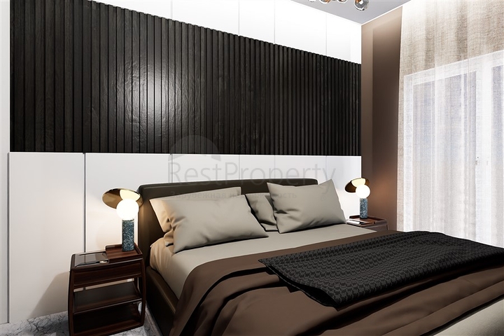 Жилой комплекс на этапе строительства в районе Демирташ