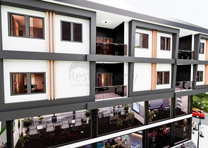 Жилой комплекс на этапе строительства в районе Демирташ