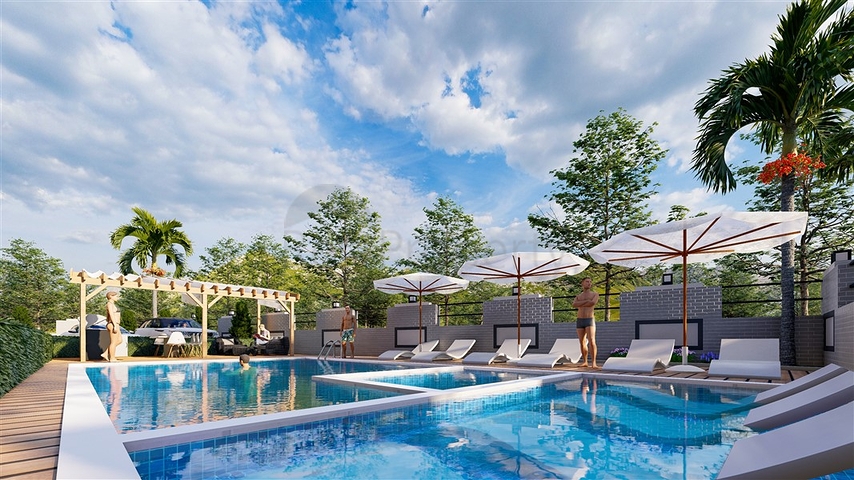 Проект на стадии строительства в районе Чиплаклы