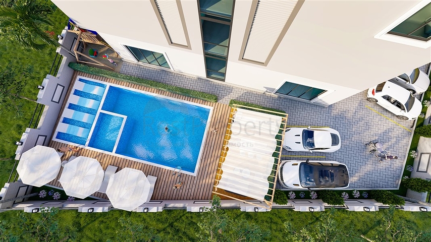 Проект на стадии строительства в районе Чиплаклы