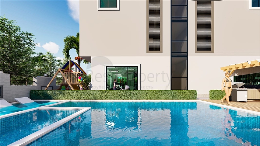 Проект на стадии строительства в районе Чиплаклы